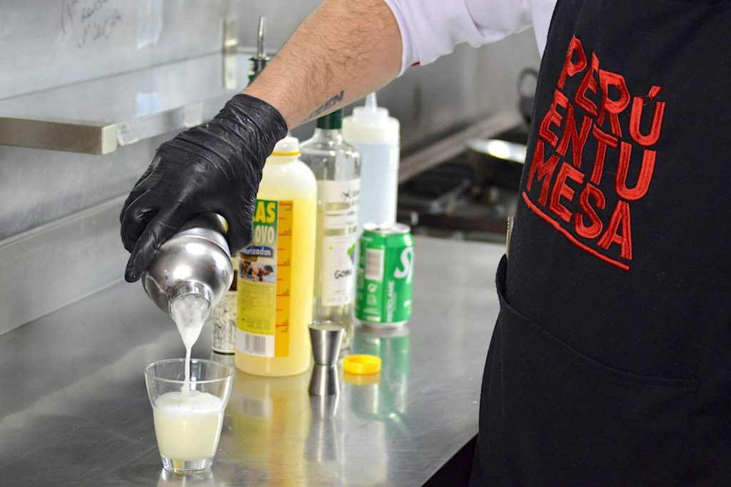 Preparación de Pisco