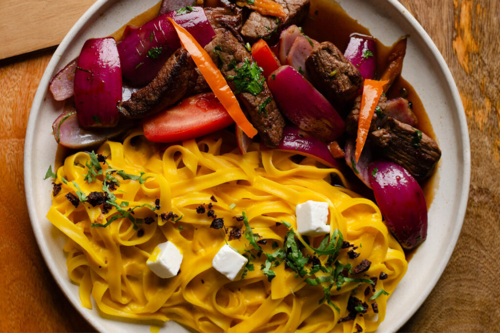 Pasta con Lomo